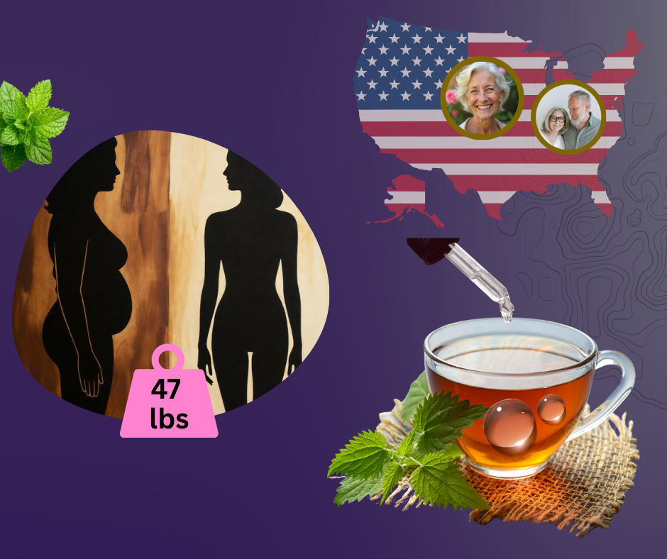 Sarah lost 47 lbs with the drops